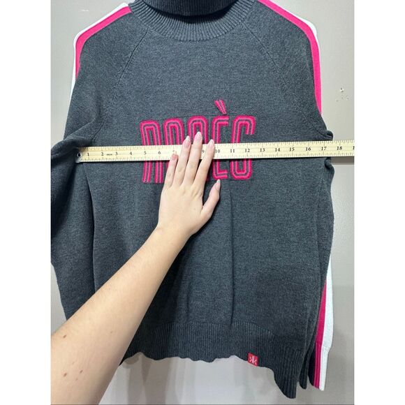 NWOT Krimson Klover Annika Charcoal "Apres" Sweater Women's Medium - Picture 9 of 13